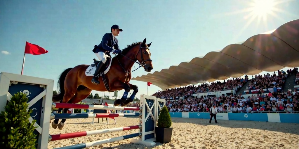 Karl Cook triumphiert über Daniel Bluman im FEI Jumping World Cup Los Angeles