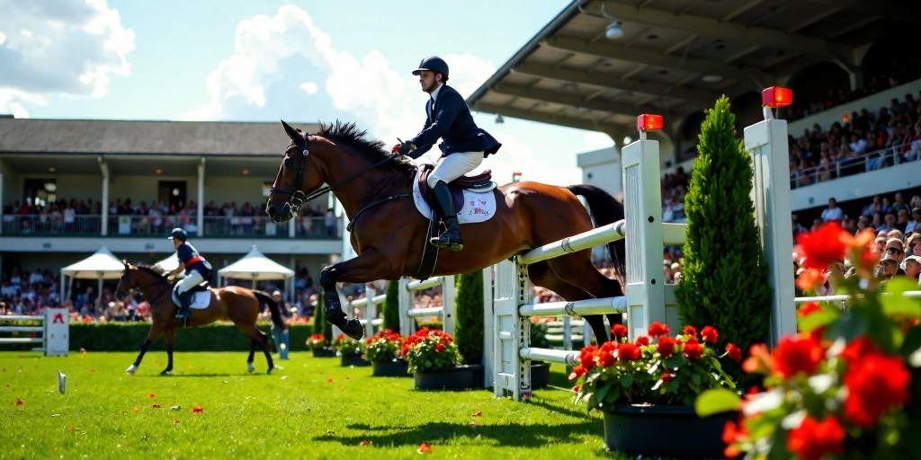 Kent Farrington triumphiert im hochdotierten Grand Prix von Wellington, Rene Dittmer mit unglücklichem Ausgang