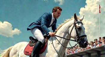 Marcus Döring erklärt, was beim Springreiten zählt