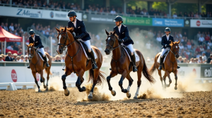 Der wirtschaftliche Motor des Pferdesports: Springreiten, Einnahmen, Erfolgsfaktoren