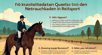 Die 5 meistgestellten Fragen (FAQ) zu den Nachwuchskadern im Reitsport