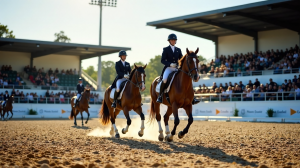 Die Kraft der Gemeinschaft: Dressursport für Jungen, Förderung, Teamgeist