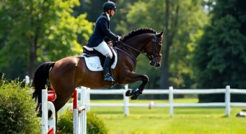 Einblicke in die Technik des Springreitens (2/10)