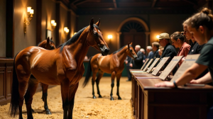 Flandern Foal Auction: Embryonen, Sportpferde und internationale Auktionen