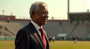 Ich bin Nelson Mandela, Politiker, und betrachte die Werte des Sports (9/10)