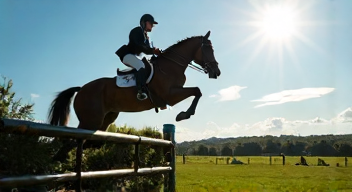 Ich erinnere mich an den Nervenkitzel des Springreitens