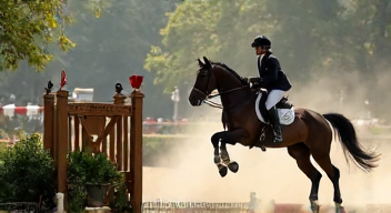 Perspektiven zu Wettkämpfen im Springreiten