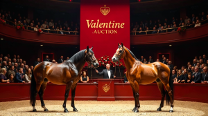Valentinstagsauktion: Pferdepreise, internationale Käufer, Auktionshighlights