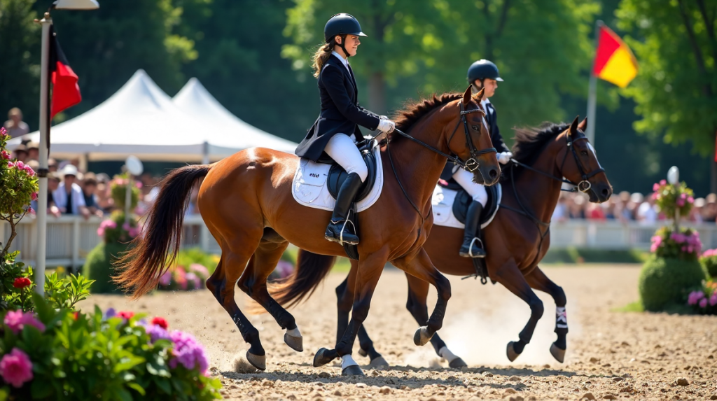 Bundesnachwuchschampionat 2023: Pony-Springreiter, Talente, Finale