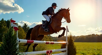 Meine Leidenschaft für das Springreiten: Einblicke in Siege und Strategien (1/10)