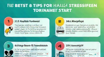 Die besten 8 Tipps für einen stressfreien Turnierstart