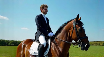 Ein Blick auf Moritz Treffinger: Der junge Hoffnungsträger im Dressursport (2/10)