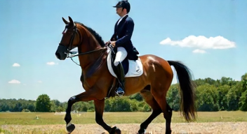 Eleganz und Präzision in der Dressur (4/10)