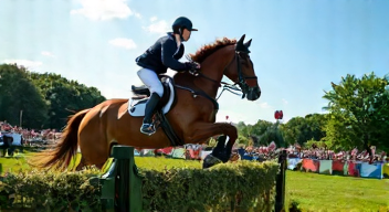 Ich erinnere mich an den Triumph im Pony-Springen (1/10)